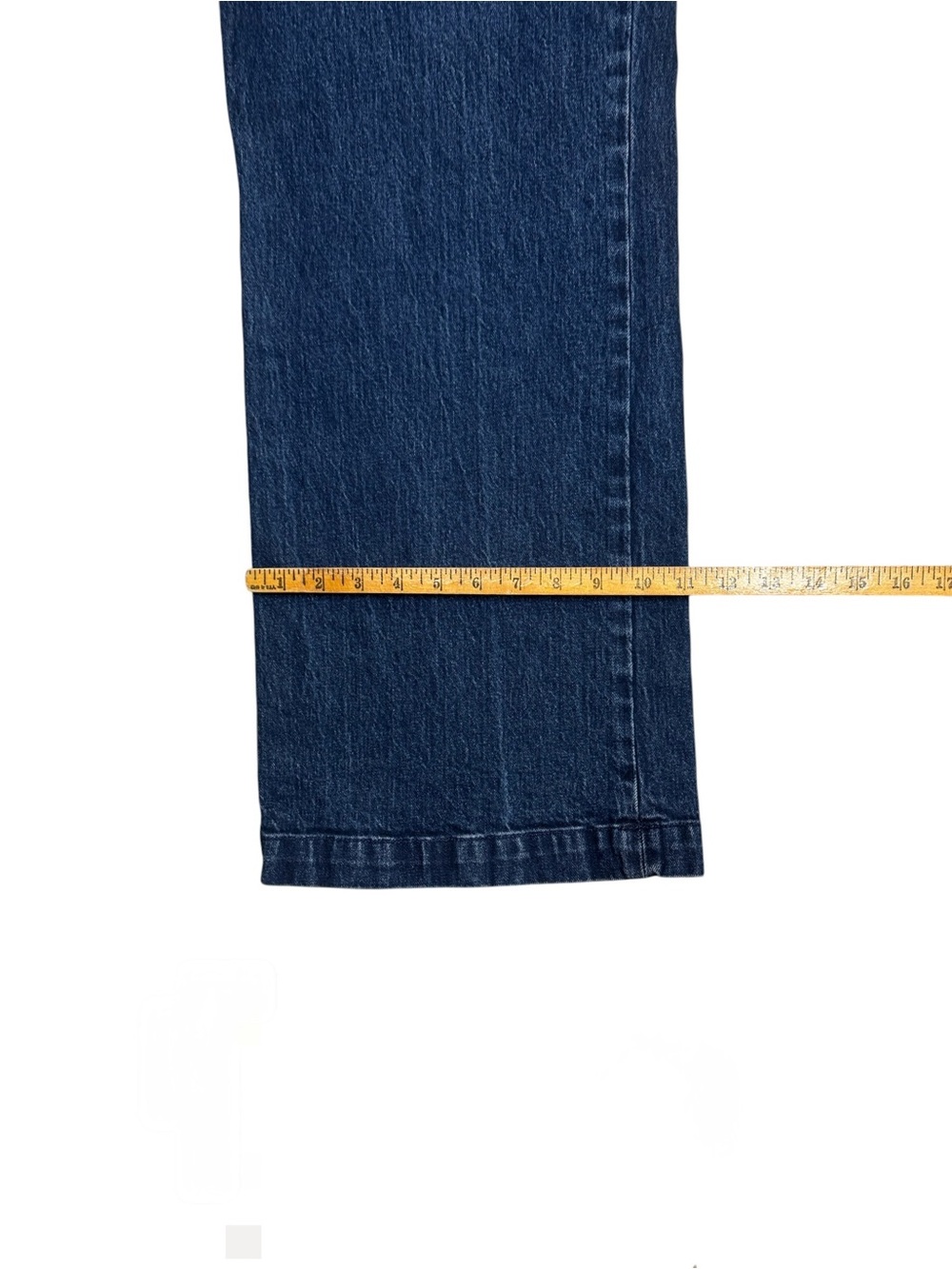ROLLA’S High Rise Wide Leg Jeans Dark Wash Patch Pocket Size 34 Aus 16 US 12 - Picture 9 of 12